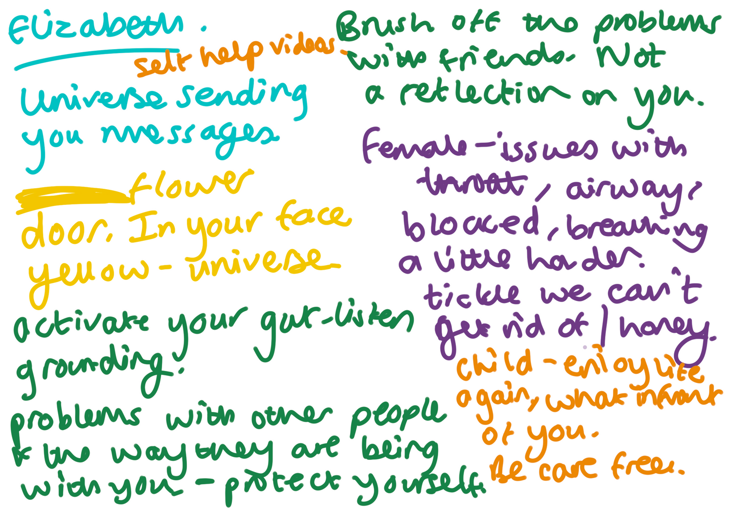 Full any scribble reading - Live Tiktok readings - you choose