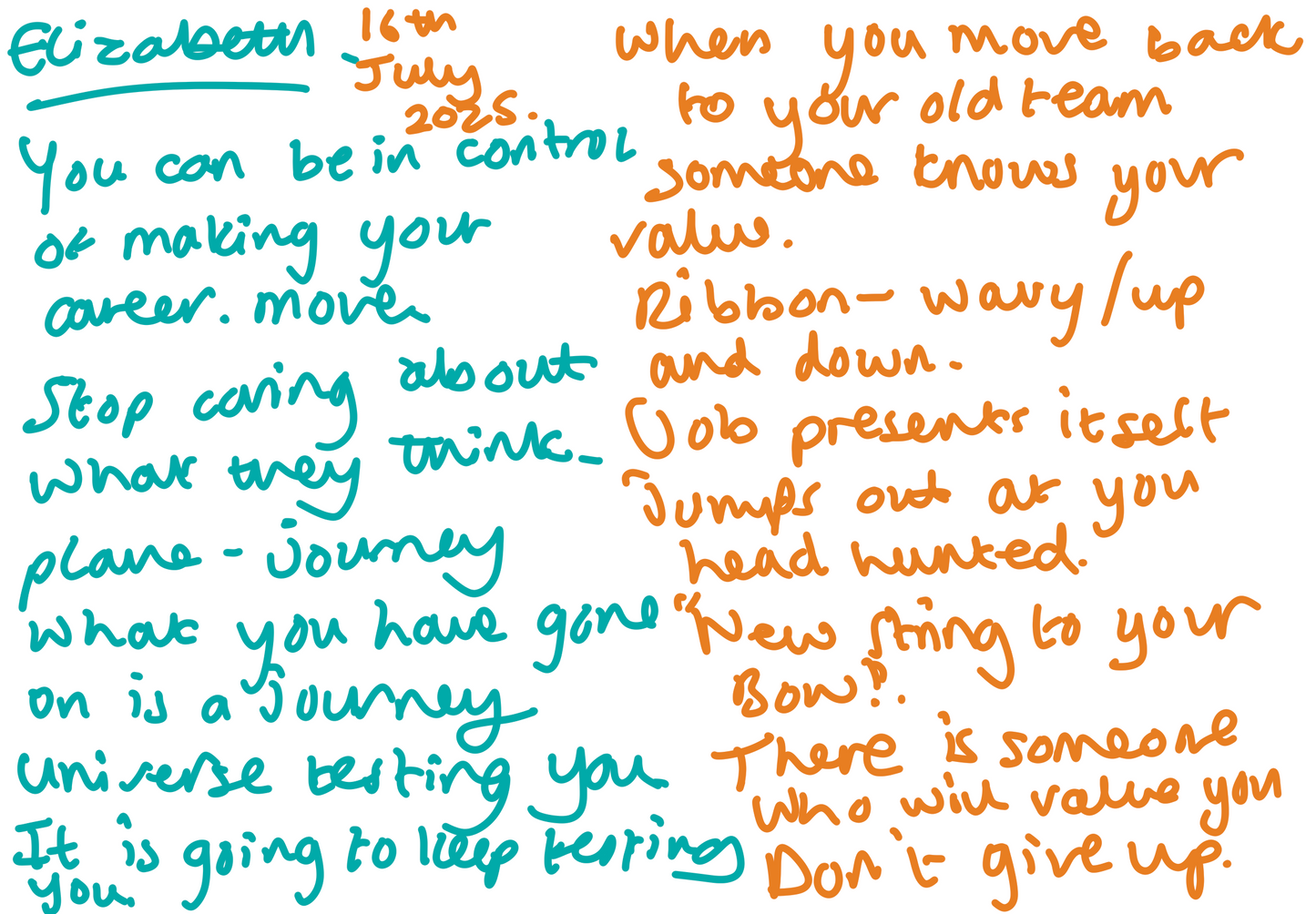 Private scribble reading - Equivalent to live TikTok reading